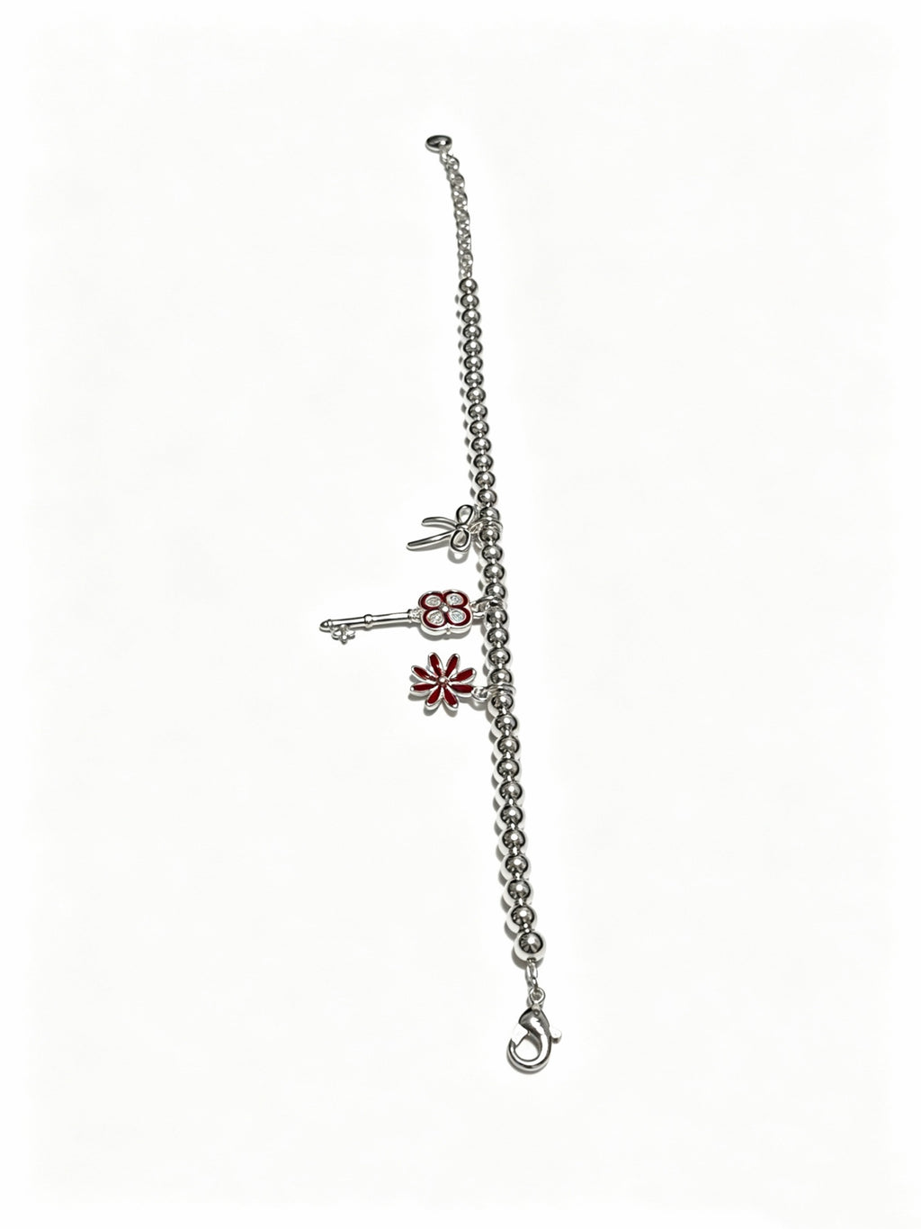 Signature Motif Bracelet in Silver-Tone – Vintage Detail – Design 34 detail view