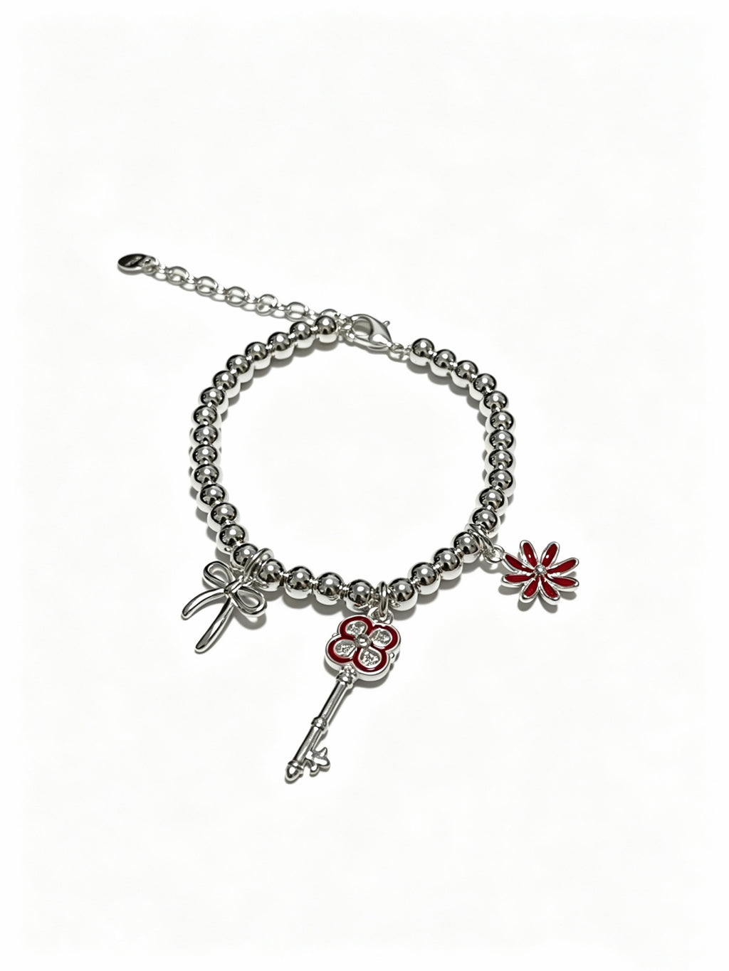 Signature Motif Bracelet in Silver-Tone – Vintage Detail – Design 34 main product view