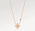 Geometric Emblem Pendant Necklace in Polished Metal-Tone – Design 025 main product view