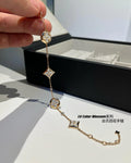 Geometric Emblem Bracelet in Polished Metal-Tone – Design 015 main product view