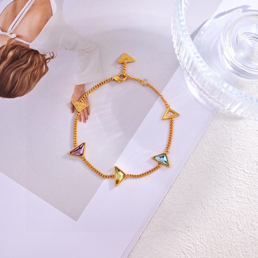 Signature Emblem Bracelet in Gold-Tone – Design 02 main product view