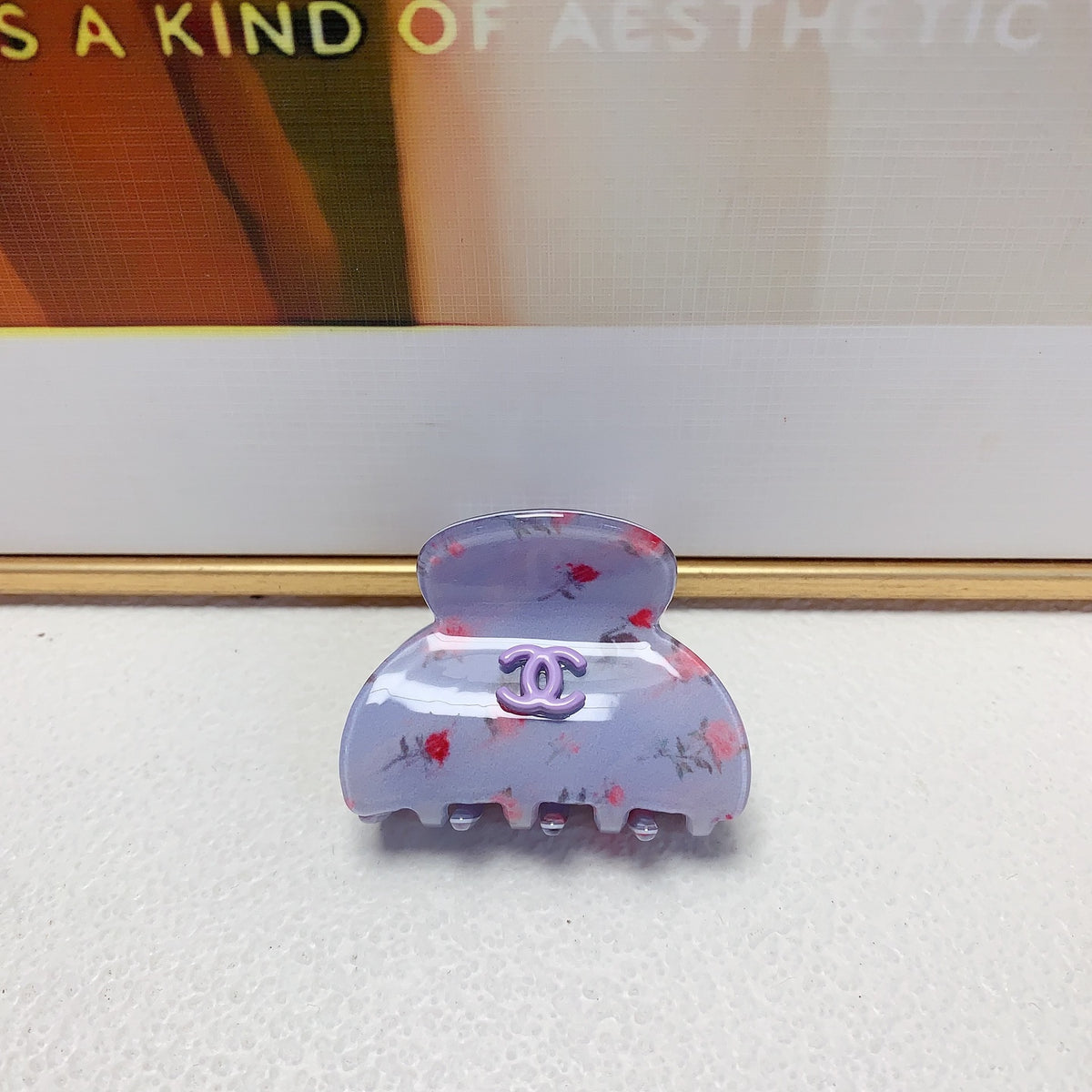 Signature Emblem Hair Clip – Design 003 main product view