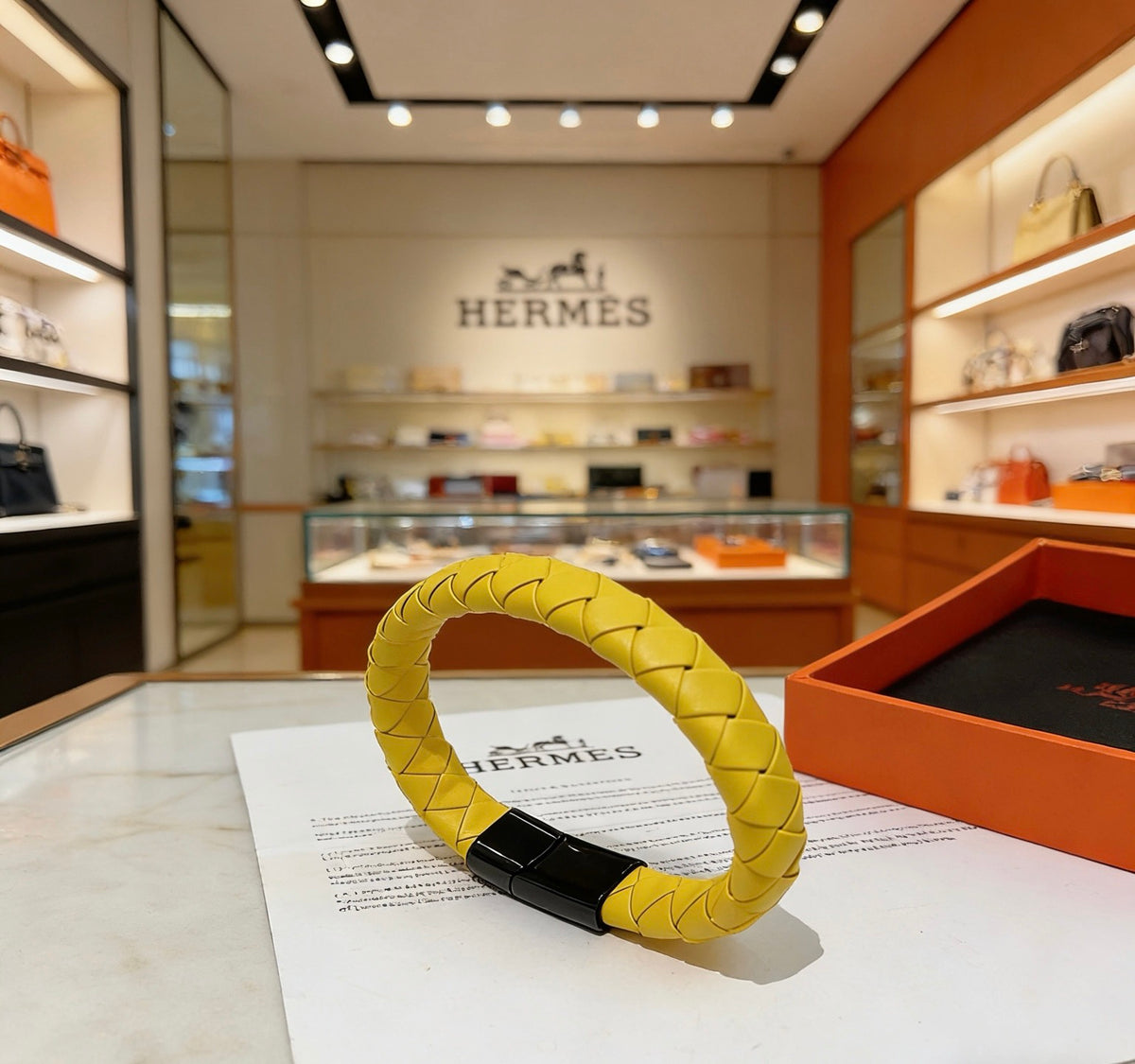 Horse Bangle in Gold-Tone – Design 027 front product view