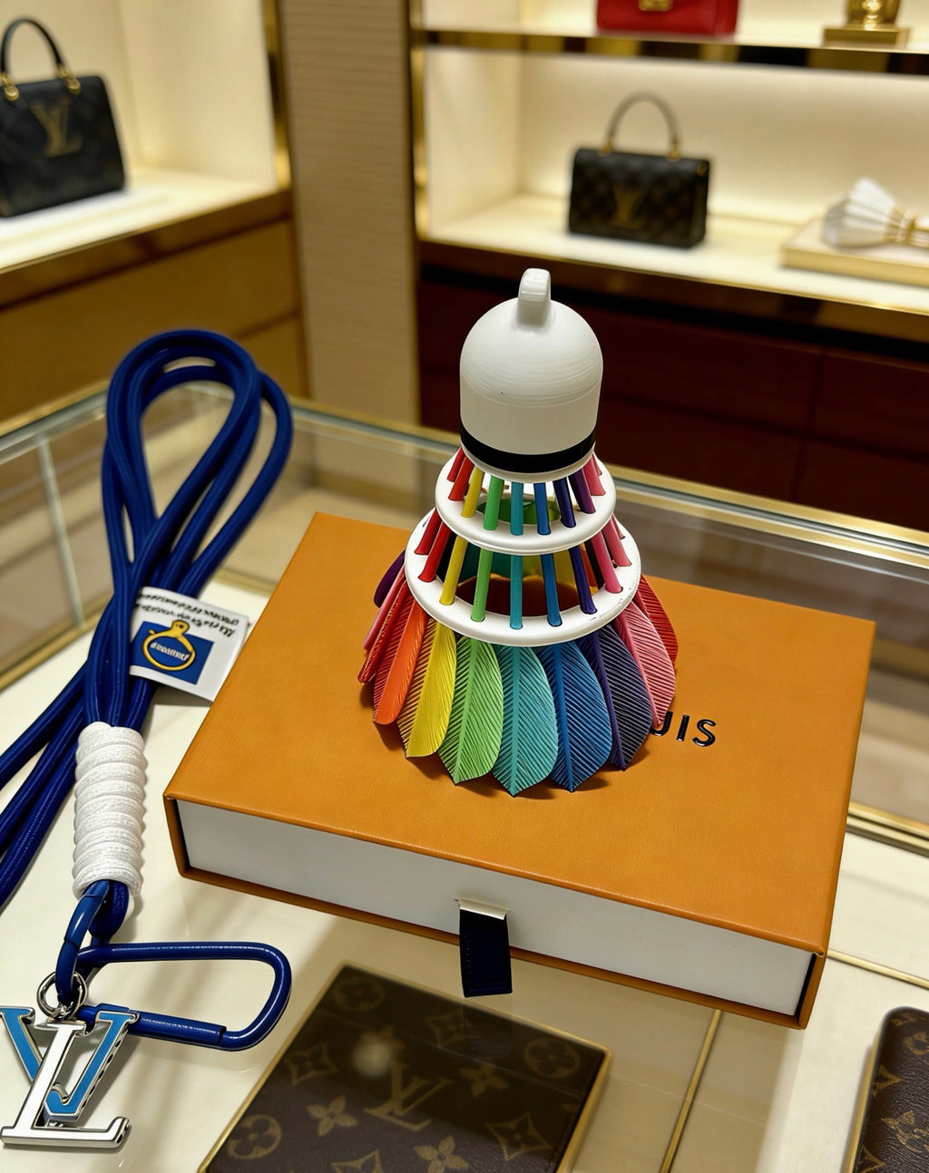 Bag Motif Keychain – Bag Detail – Design 056 detail view