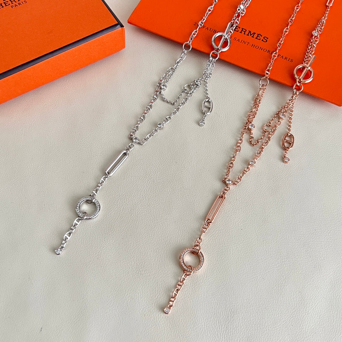 Horse Pendant Necklace in Polished Metal-Tone – Design 018 styled product view