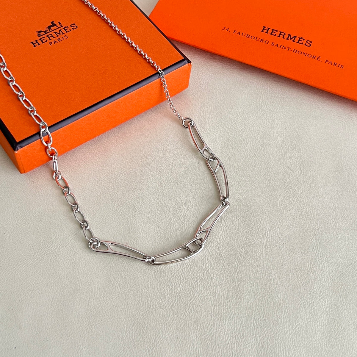 Horse Pendant Necklace in Polished Metal-Tone – Design 021 styled product view