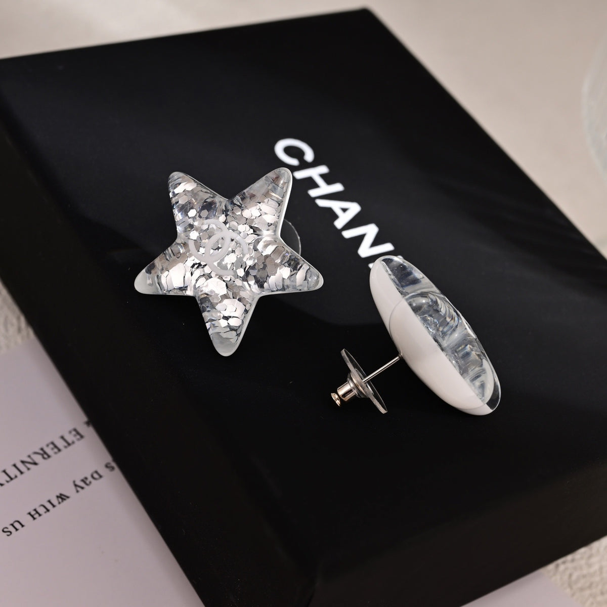 Signature Emblem Pendant Necklace in Polished Metal-Tone – Design 060 detail view