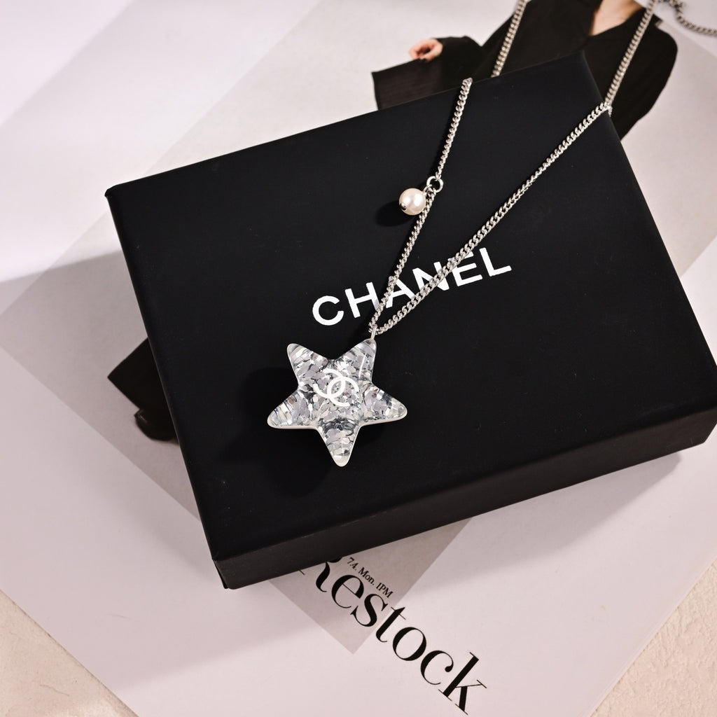 Signature Emblem Pendant Necklace in Polished Metal-Tone – Design 060 styled product view