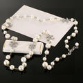 Pearl Pearl-Detail Pendant Necklace – Pearl Detail – Design 035 main product view
