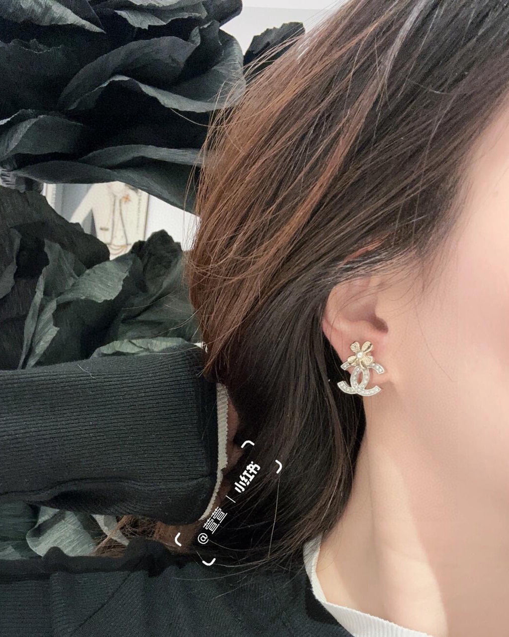 Clover Stud Earrings in Silver-Tone main product view