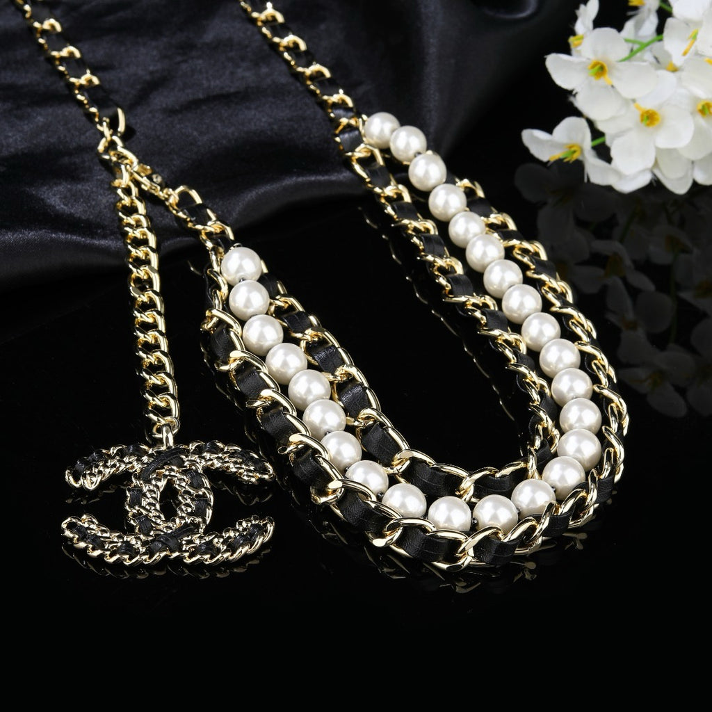 Signature Emblem Jewelry Accessory in Gold-Tone – Design 017 front product view