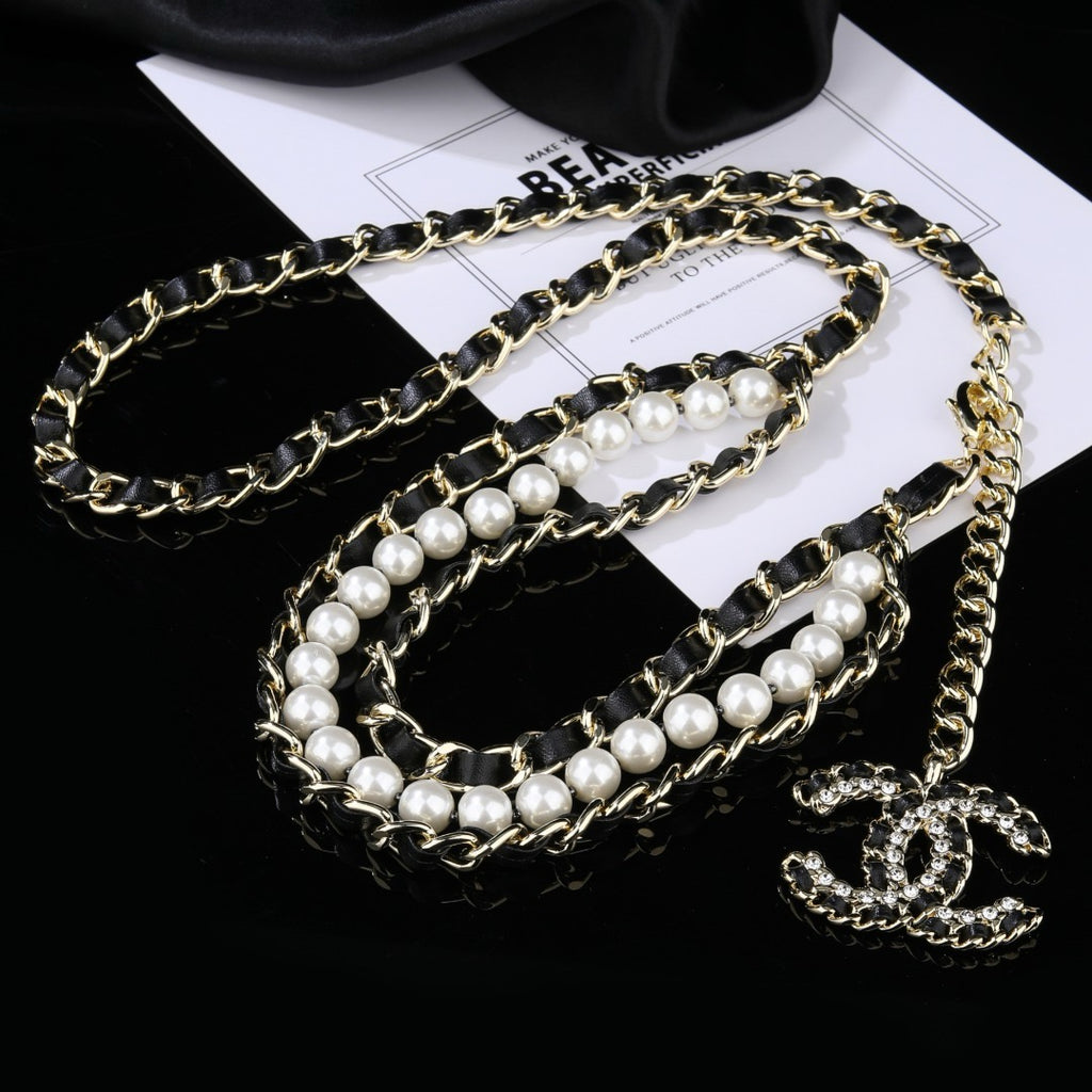 Signature Emblem Jewelry Accessory in Gold-Tone – Design 017 main product view