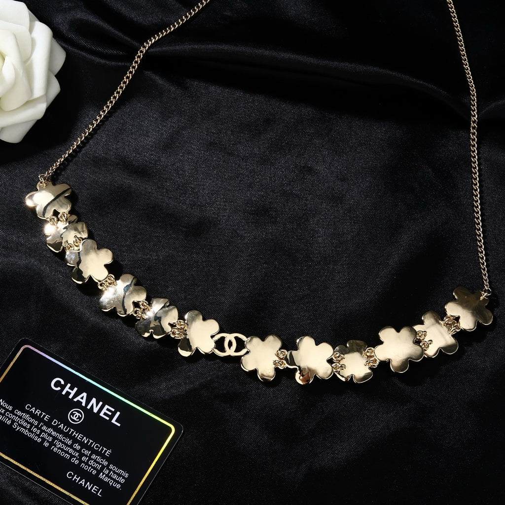 Signature Emblem Jewelry Accessory in Polished Metal-Tone – Design 039 main product view