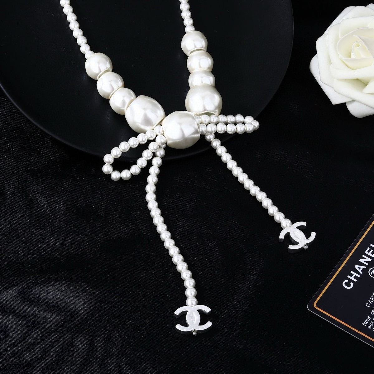 Signature Emblem Jewelry Accessory in Polished Metal-Tone – Design 038 detail view