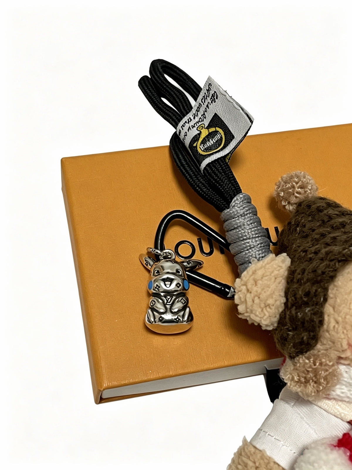 Bag Motif Keychain – Bag Detail – Design 072 front product view