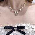 Signature Emblem Pendant Necklace in Polished Metal-Tone – Design 079 main product view