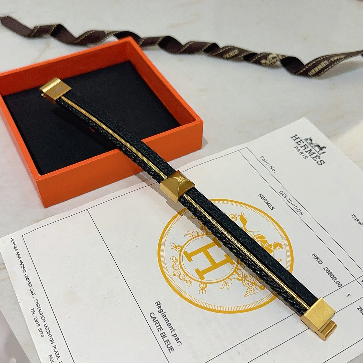 Horse Bangle in Gold-Tone – Design 013 front product view