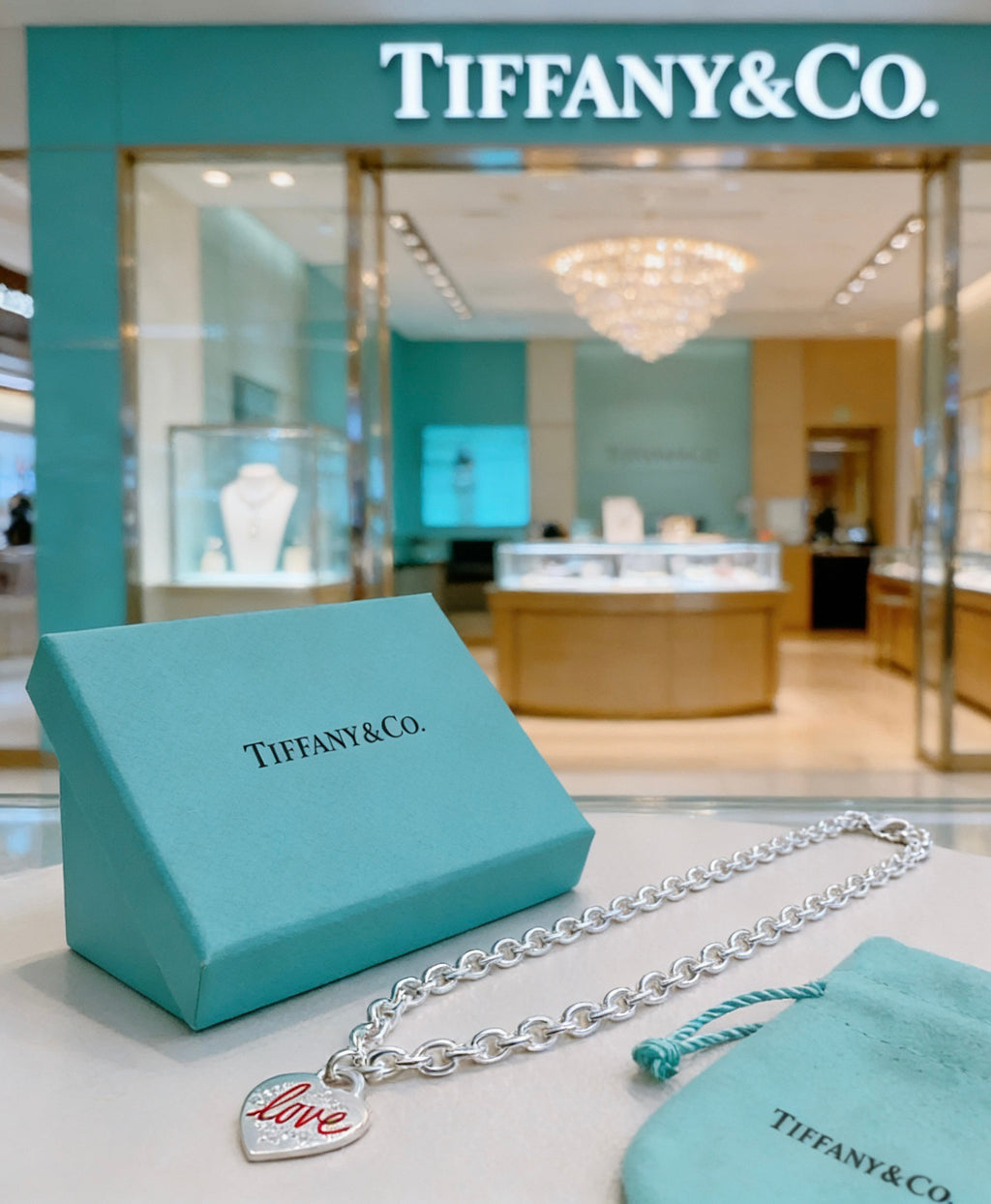 Signature Motif Pendant Necklace in Silver-Tone – Vintage Detail – Design 29 front product view