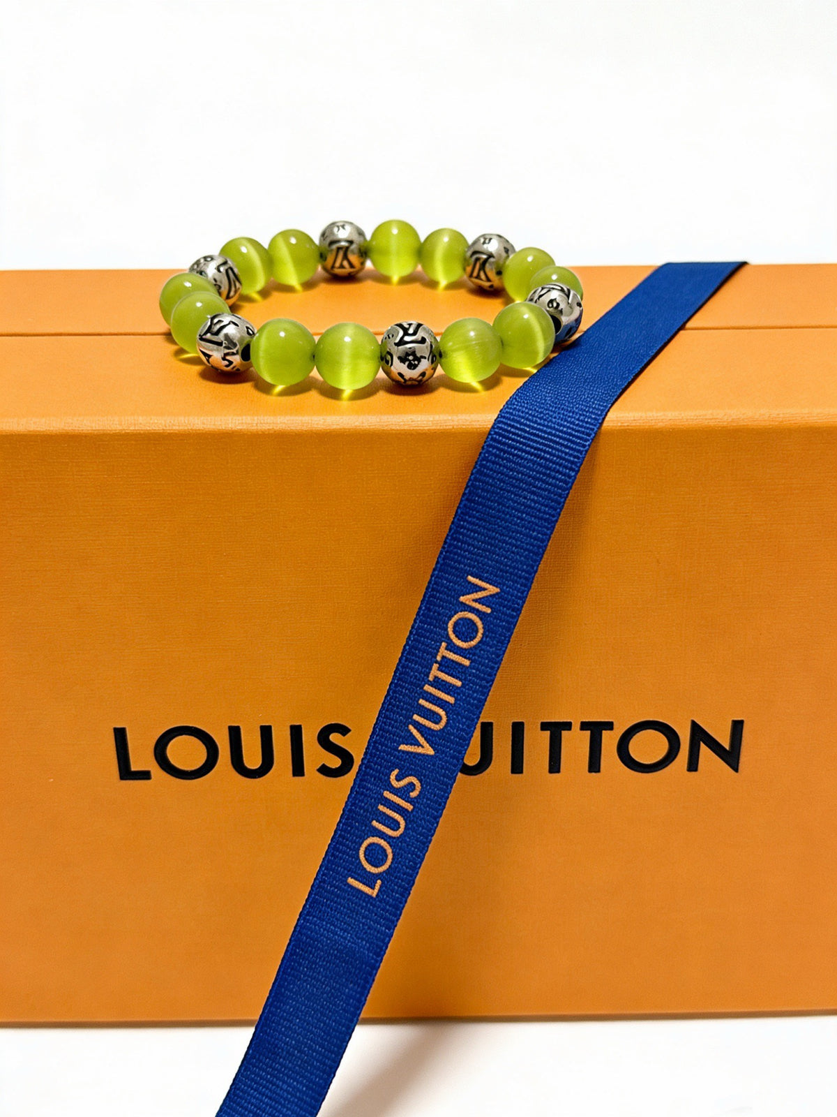Geometric Emblem Bracelet in Silver-Tone – Design 026 styled product view