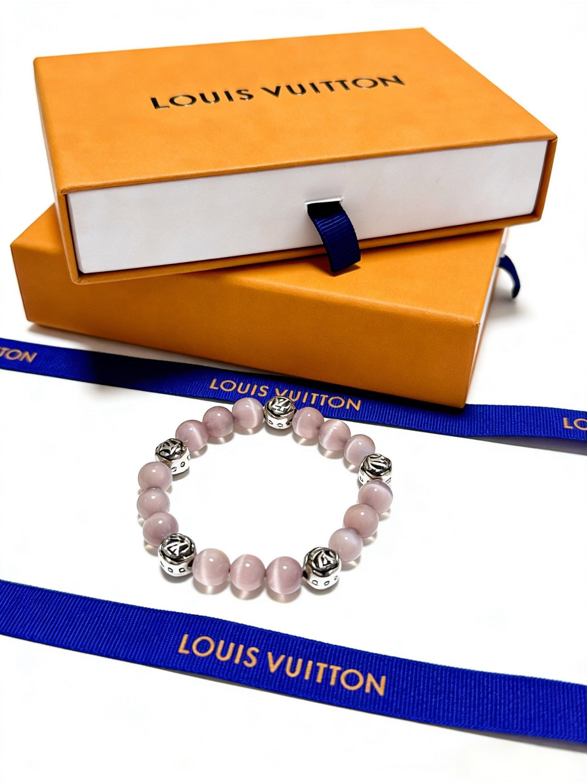 Geometric Emblem Bracelet in Silver-Tone – Design 025 main product view