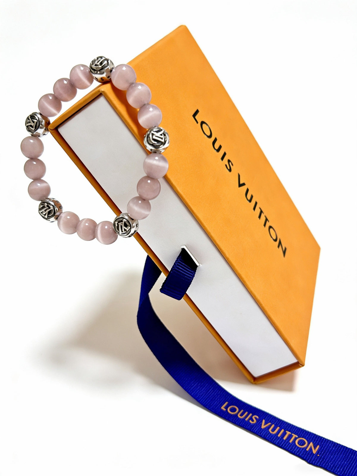 Geometric Emblem Bracelet in Silver-Tone – Design 025 styled product view