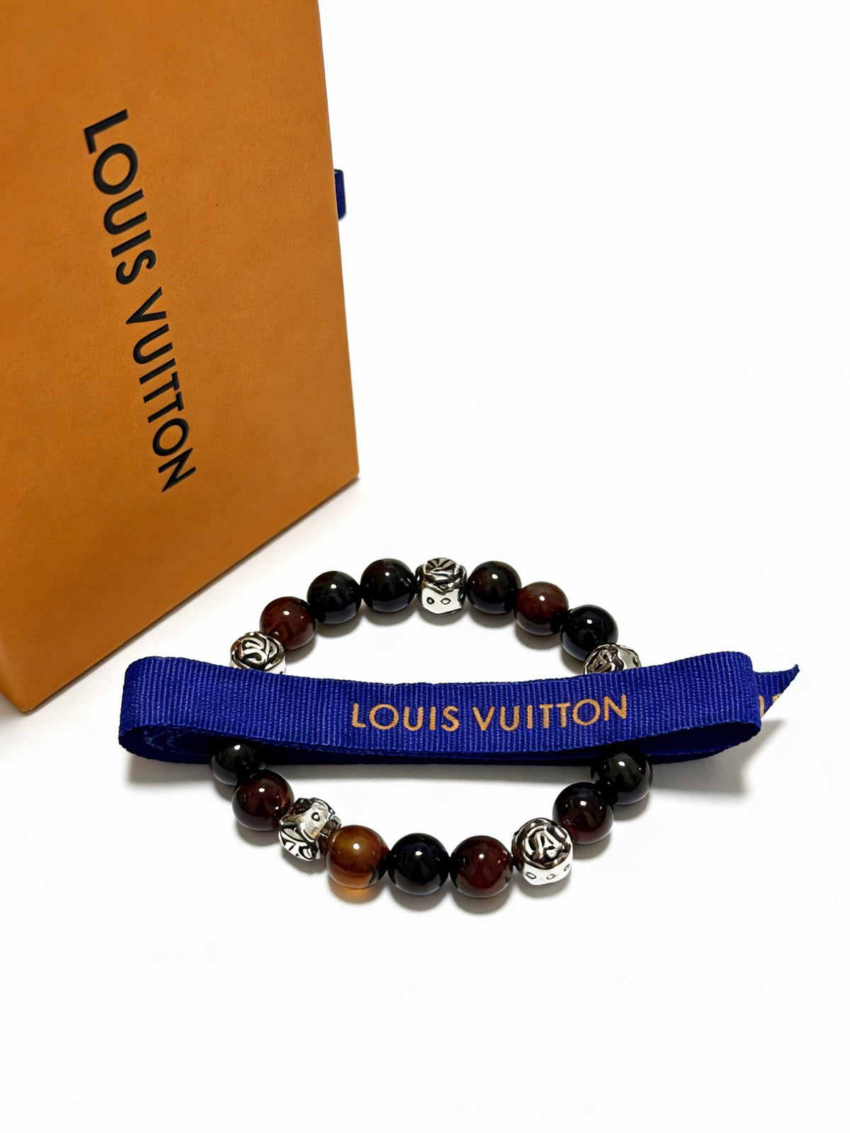 Geometric Emblem Bracelet in Silver-Tone – Design 023 main product view