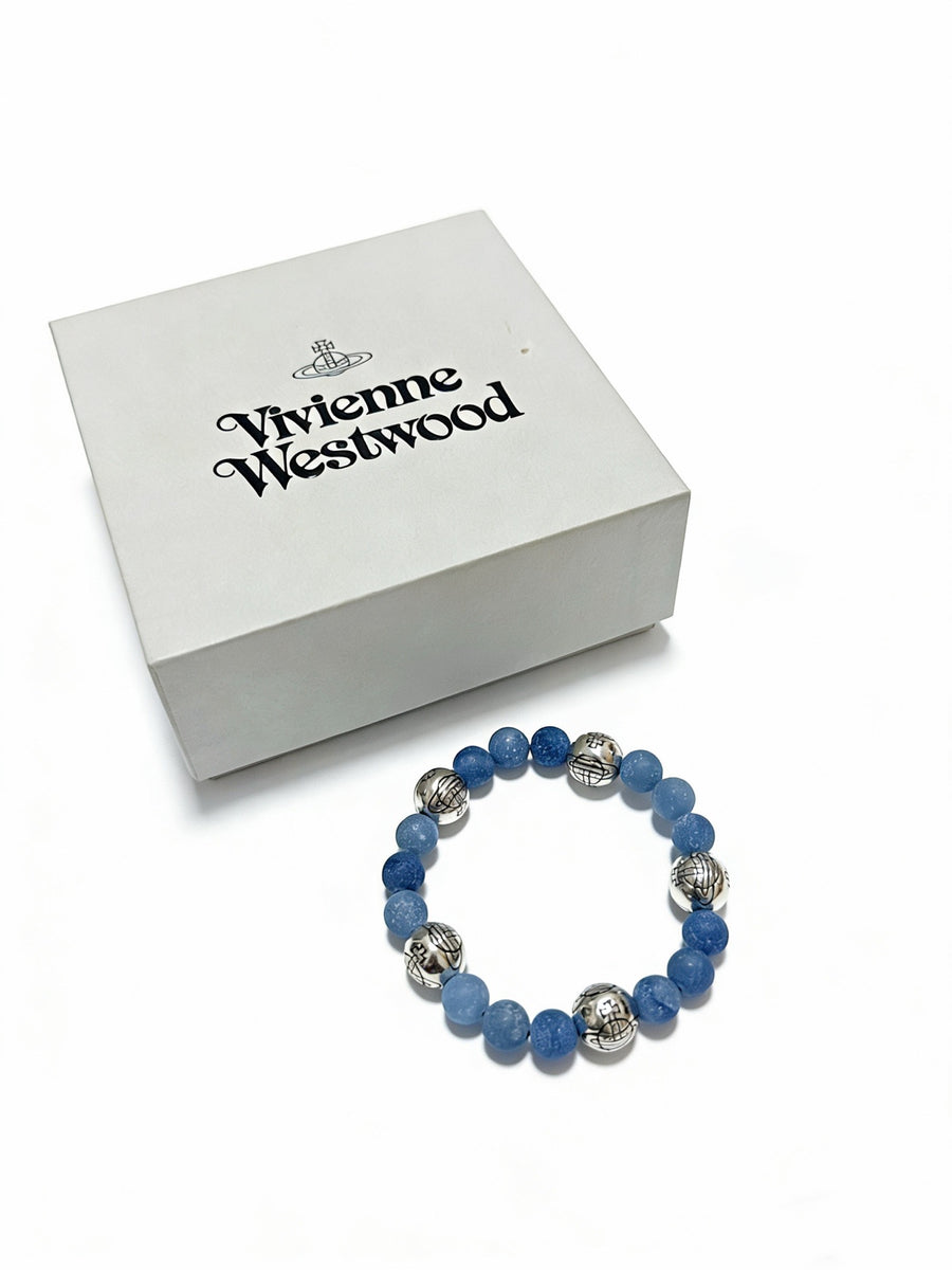 Orb-Inspired Emblem Bracelet in Silver-Tone – Vintage Detail – Design 015 main product view