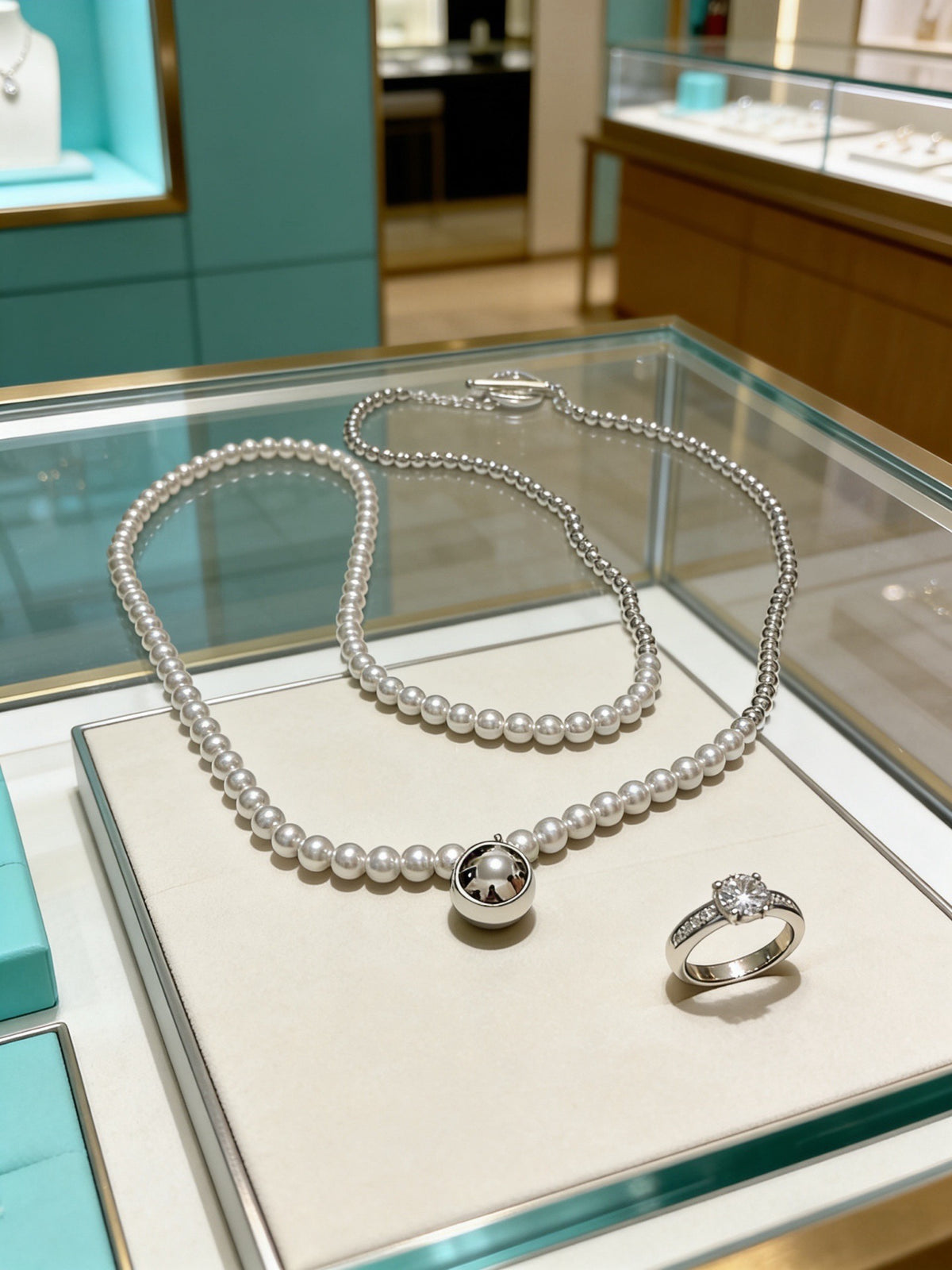 Signature Motif Bracelet in Silver-Tone – Vintage Detail – Design 81 side detail