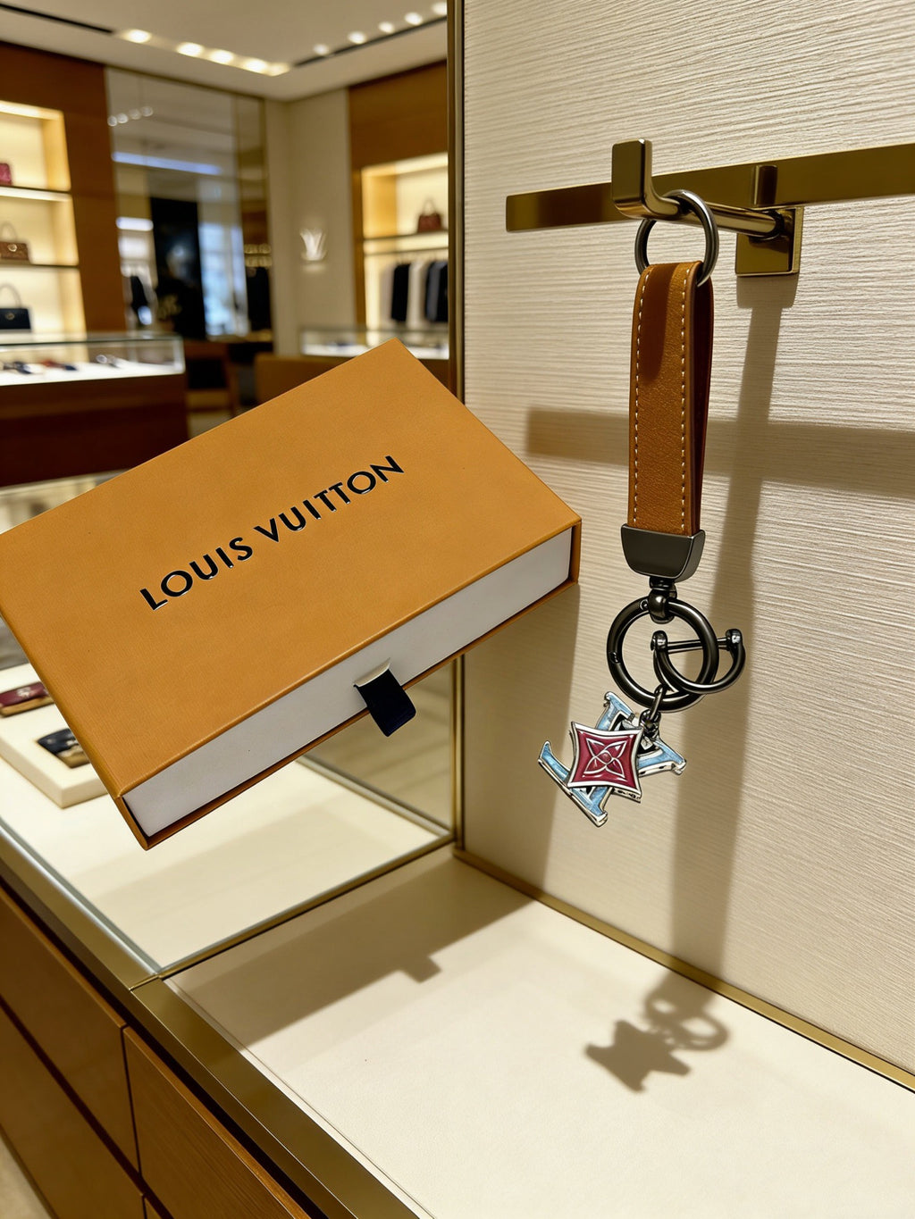 Bag Motif Keychain – Bag Detail – Design 091 front product view