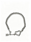 Signature Motif Bracelet in Silver-Tone – Vintage Detail – Design 73 main product view