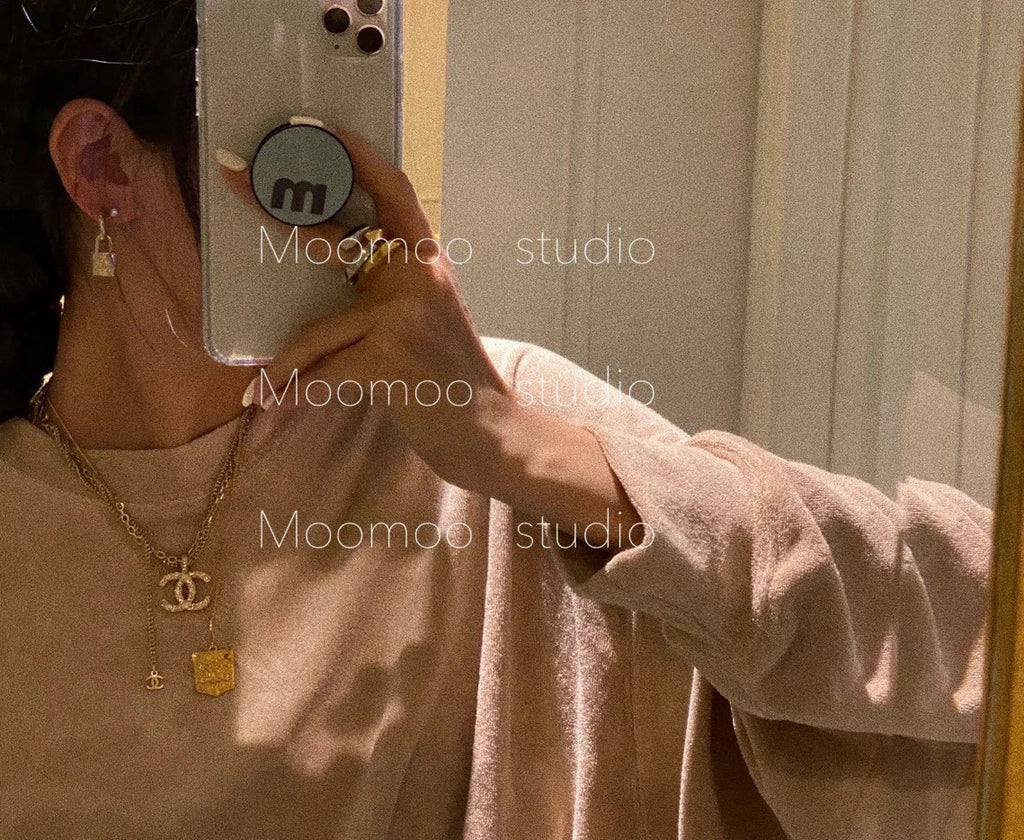 Signature Emblem Statement Ring in Polished Metal-Tone – Design 024 front product view