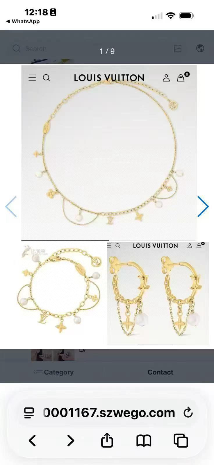 Letter Emblem Bracelet in Polished Metal-Tone – Design 036 main product view