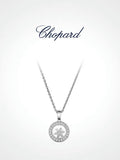 Signature Emblem Crystal-Accent Pendant Necklace – Design 021 main product view