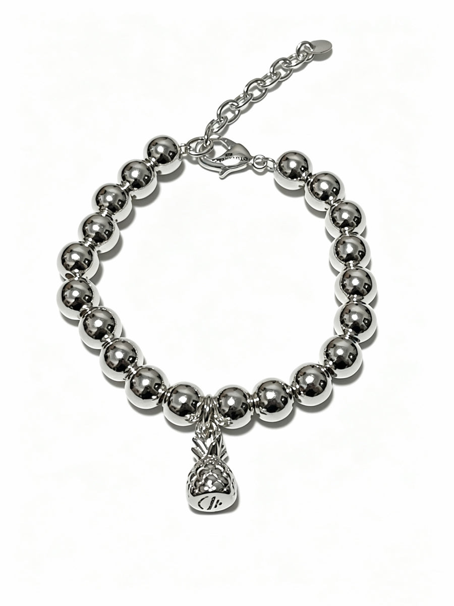 Signature Motif Bracelet in Silver-Tone – Vintage Detail – Design 85 main product view