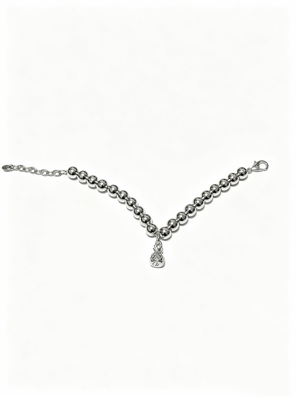 Signature Motif Bracelet in Silver-Tone – Vintage Detail – Design 85 detail view