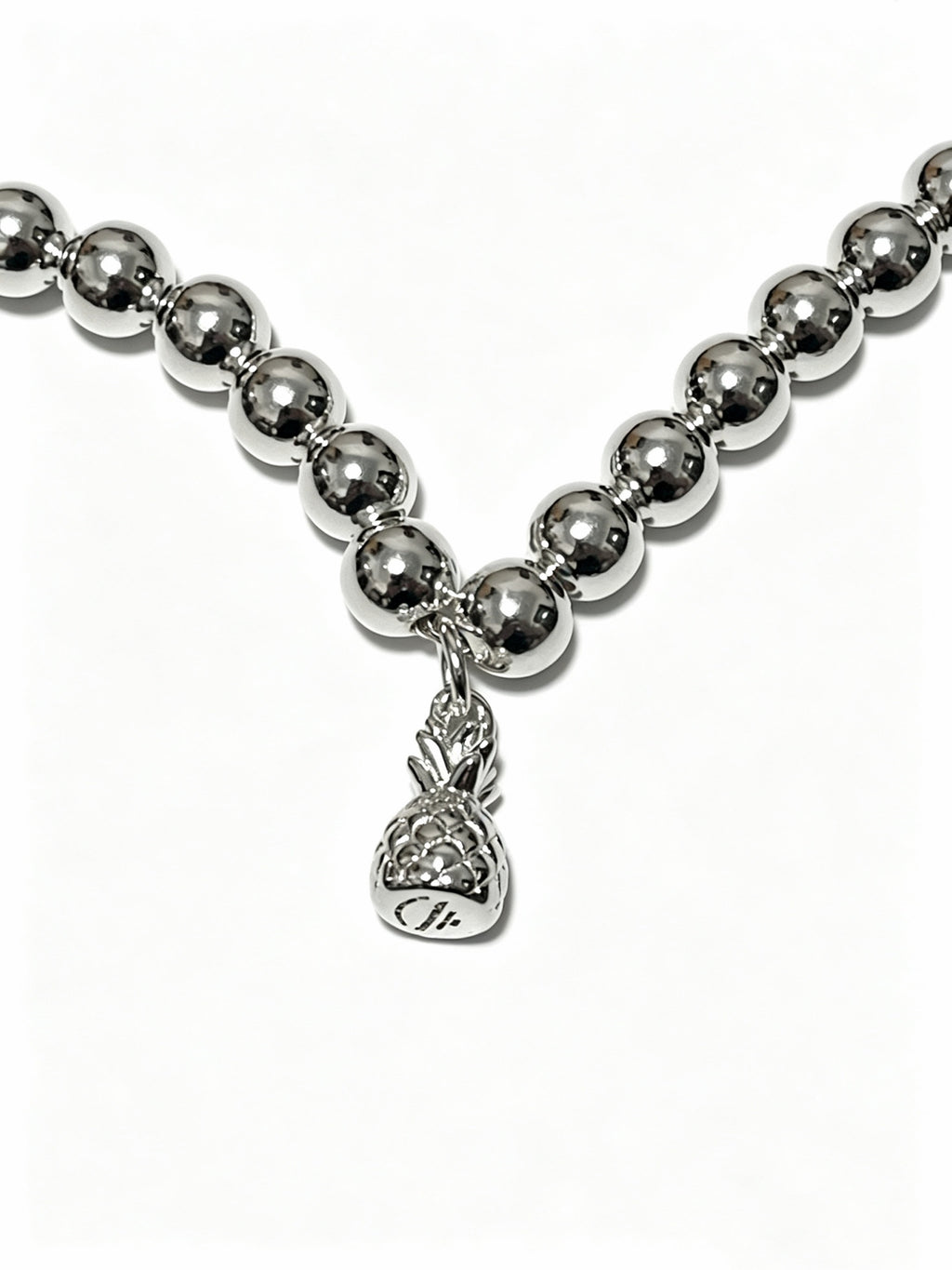 Signature Motif Bracelet in Silver-Tone – Vintage Detail – Design 85 front product view