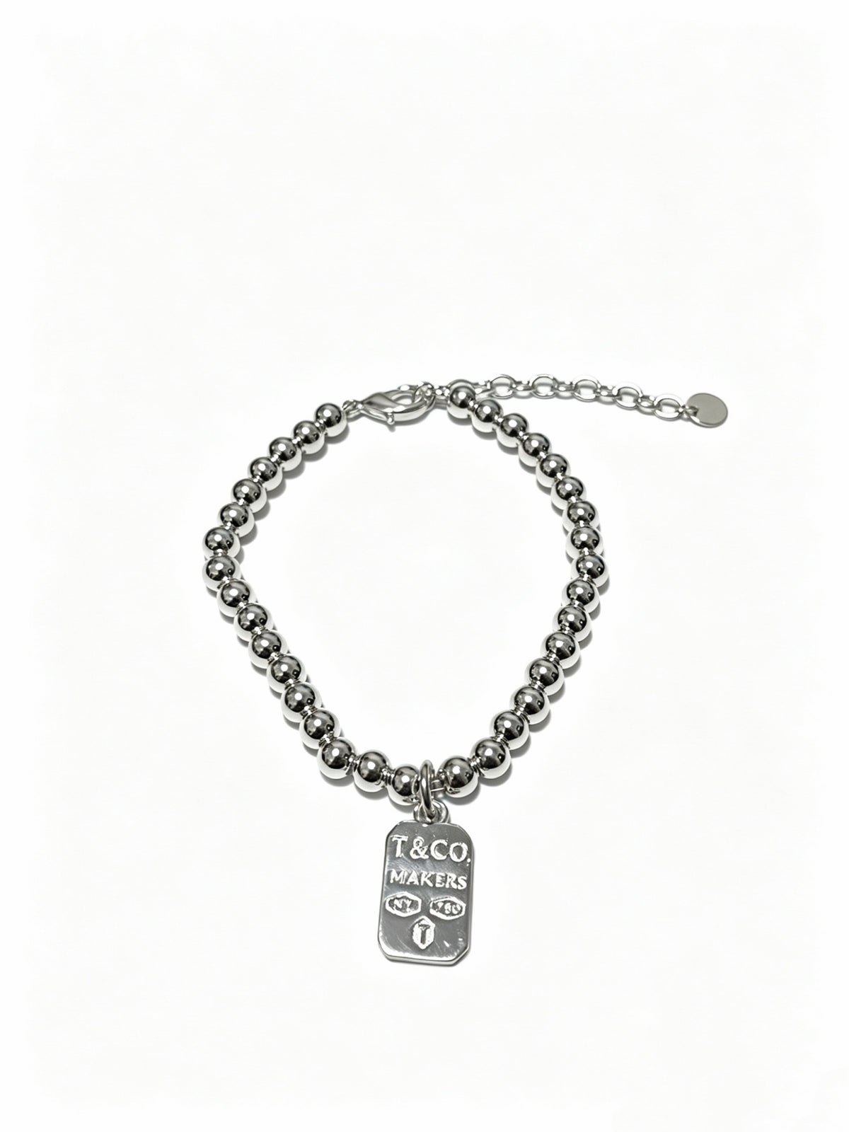 Signature Motif Bracelet in Silver-Tone – Vintage Detail – Design 83 main product view