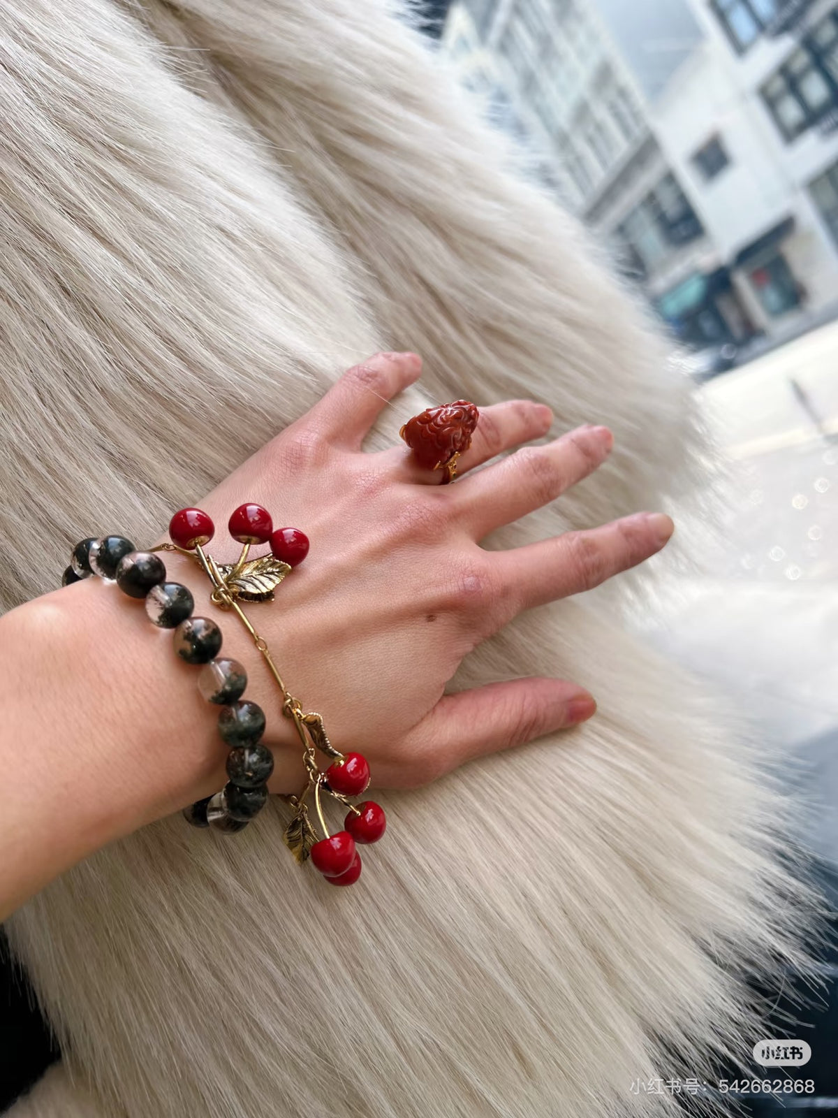 Geometric Emblem Bracelet in Gold-Tone – Design 003 front product view