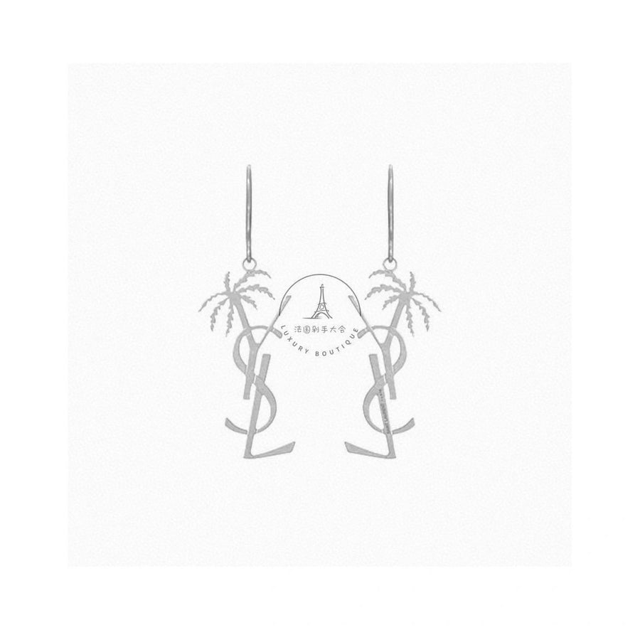 Geometric Emblem Statement Earrings in Gold-Tone – Design 002 main product view