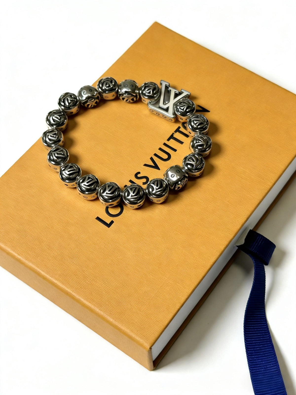 Chain Bracelet in Silver-Tone – Design 017 front product view