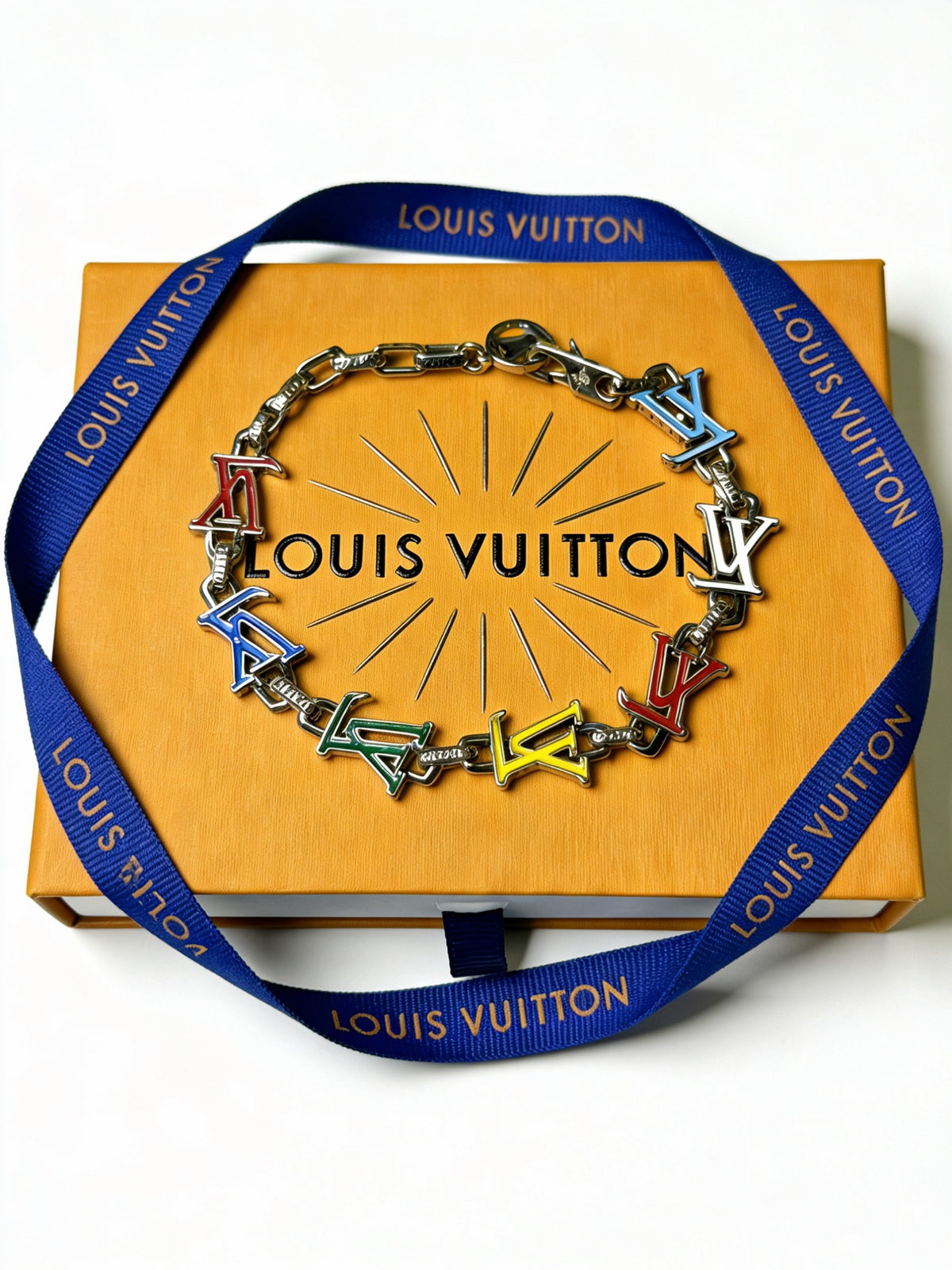 Chain Bracelet in Silver-Tone – Design 015 front product view