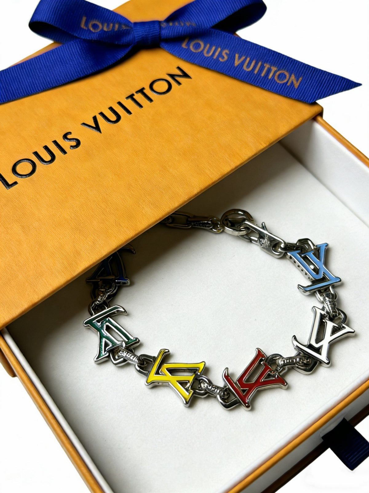 Chain Bracelet in Silver-Tone – Design 015 side detail