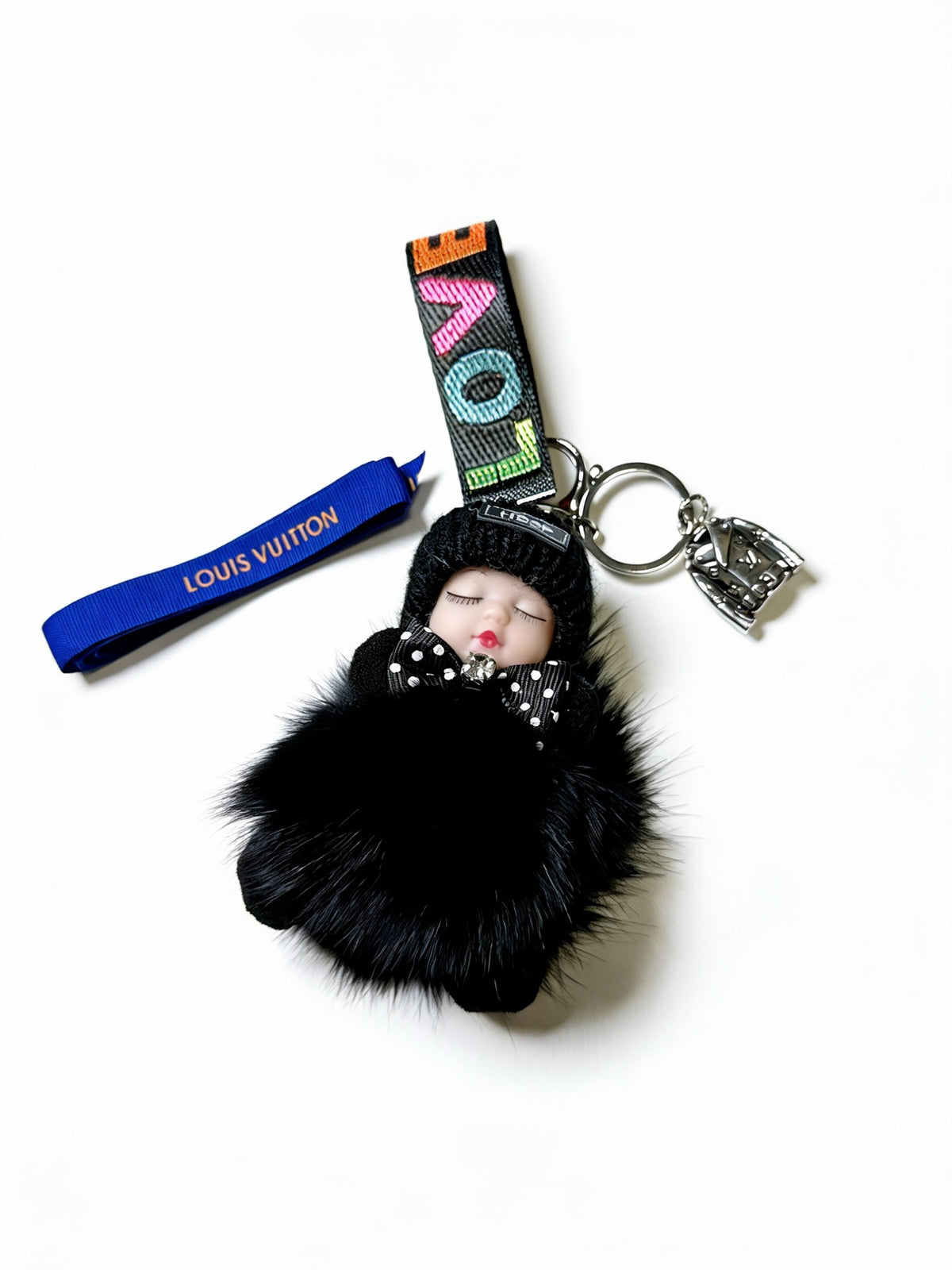 Bag Motif Keychain – Bag Detail – Design 102 close-up detail