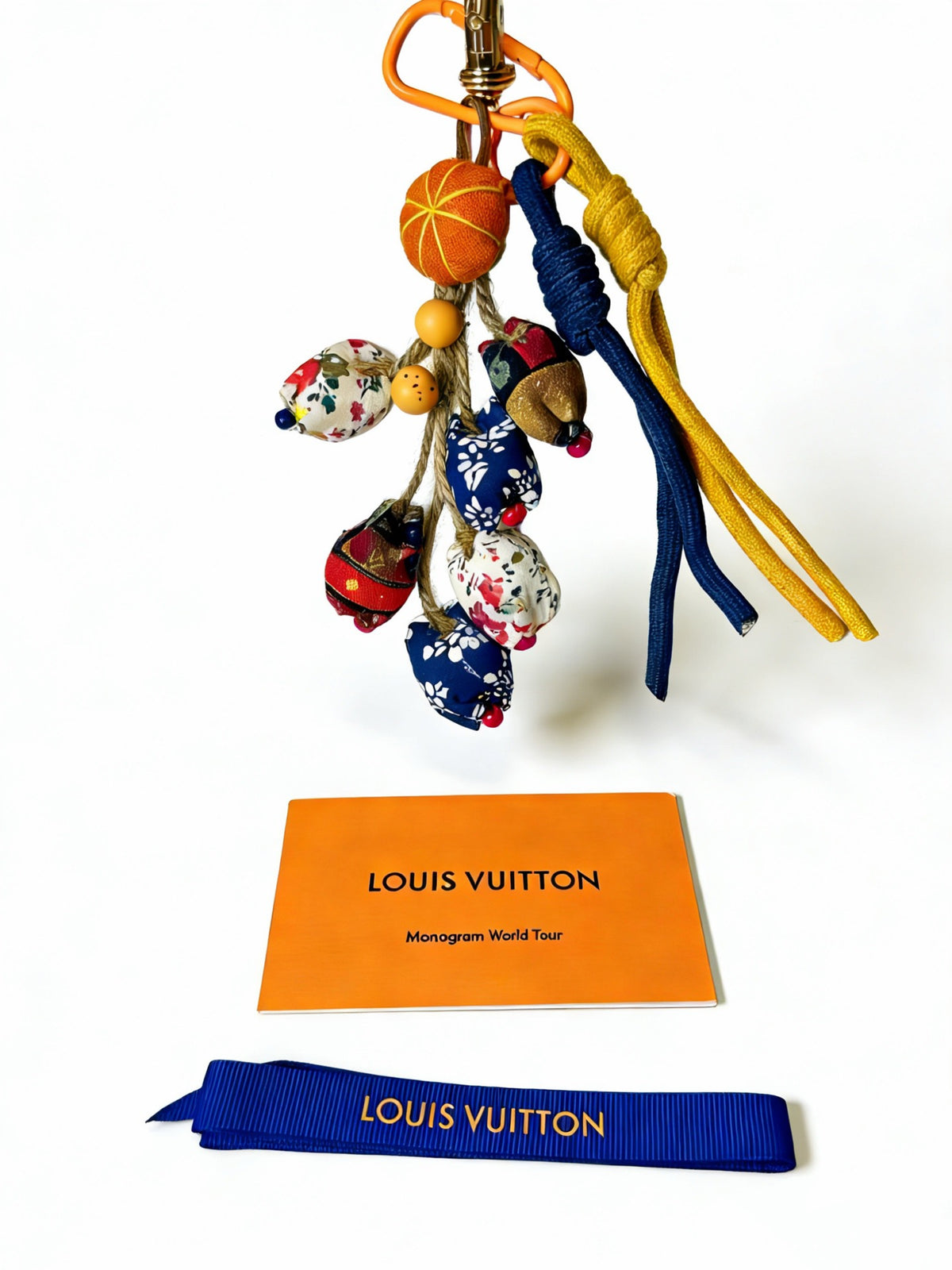 Bag Motif Keychain – Bag Detail – Design 097 side detail
