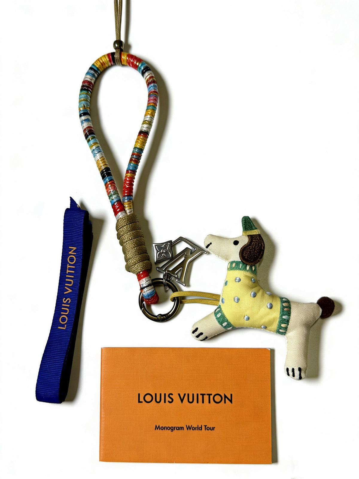 Bag Motif Keychain – Bag Detail – Design 096 side detail
