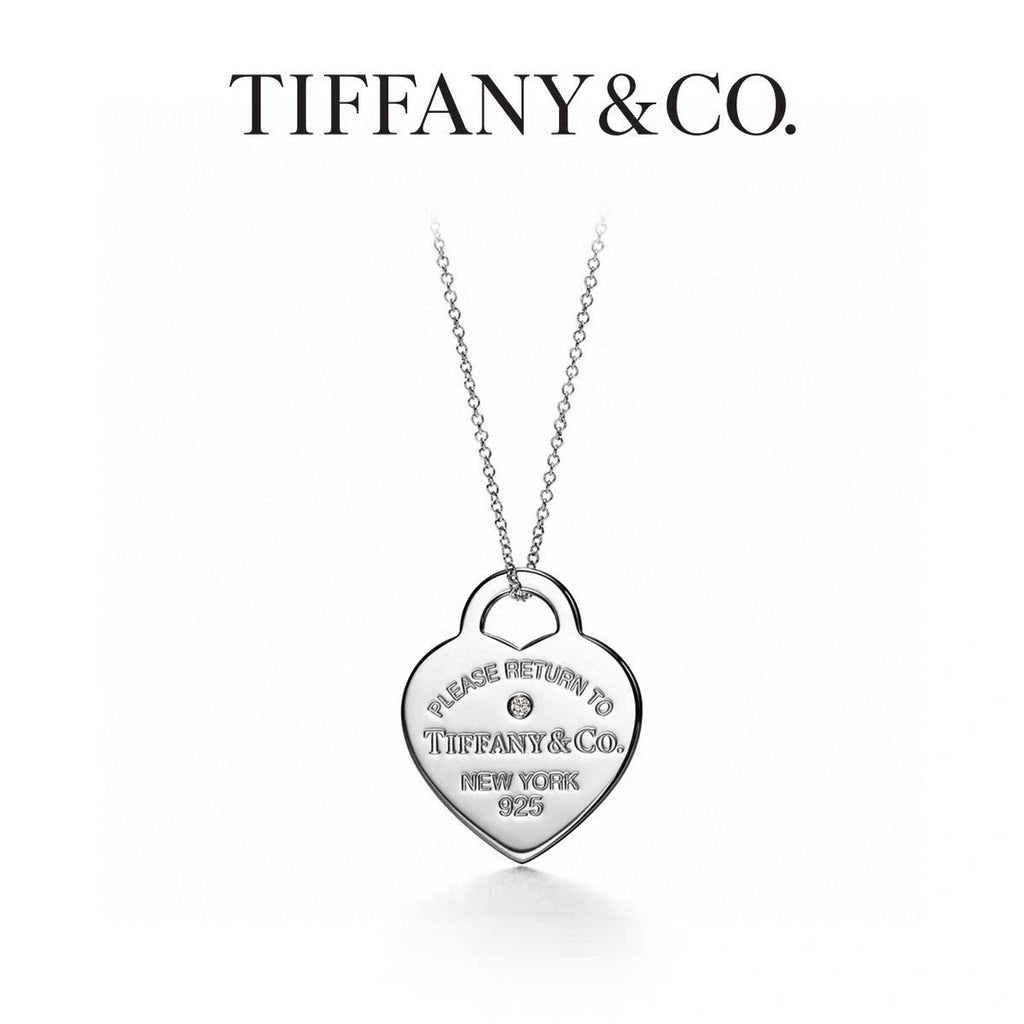 Signature Motif Pendant Necklace in Silver-Tone – Vintage Detail – Design 35 main product view