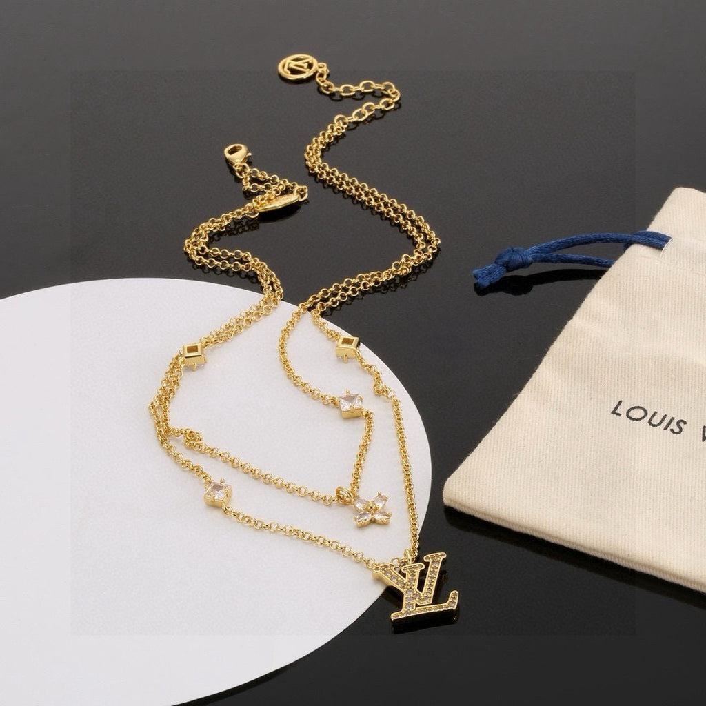 Floral Bracelet in Polished Metal-Tone – Design 002 main product view