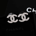 Signature Emblem Stud Earrings in Gold-Tone – Design 045 main product view