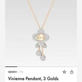 Sunflower Pendant Necklace in Polished Metal-Tone – Sunflower Detail – Design 002 main product view