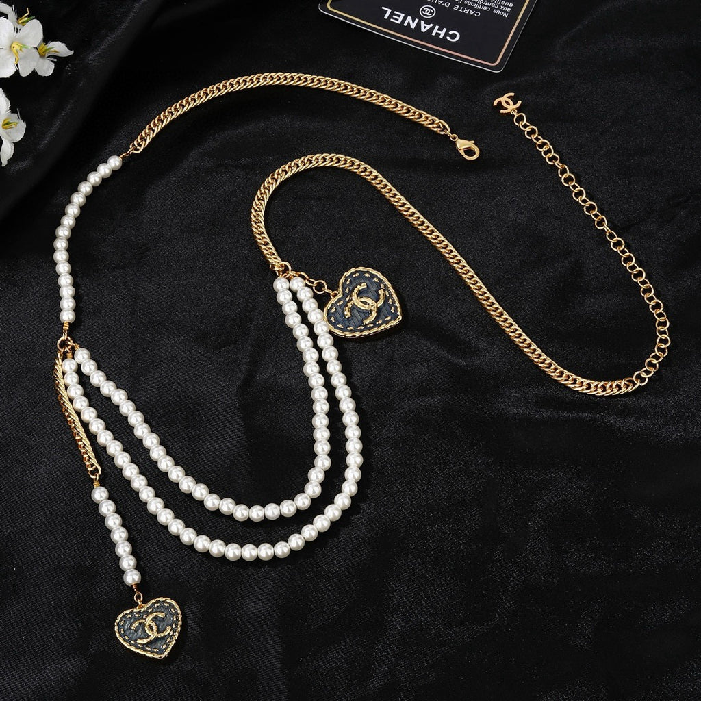 Signature Emblem Jewelry Accessory in Polished Metal-Tone – Design 074 front product view
